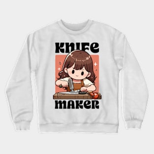 Knife Maker Crewneck Sweatshirt